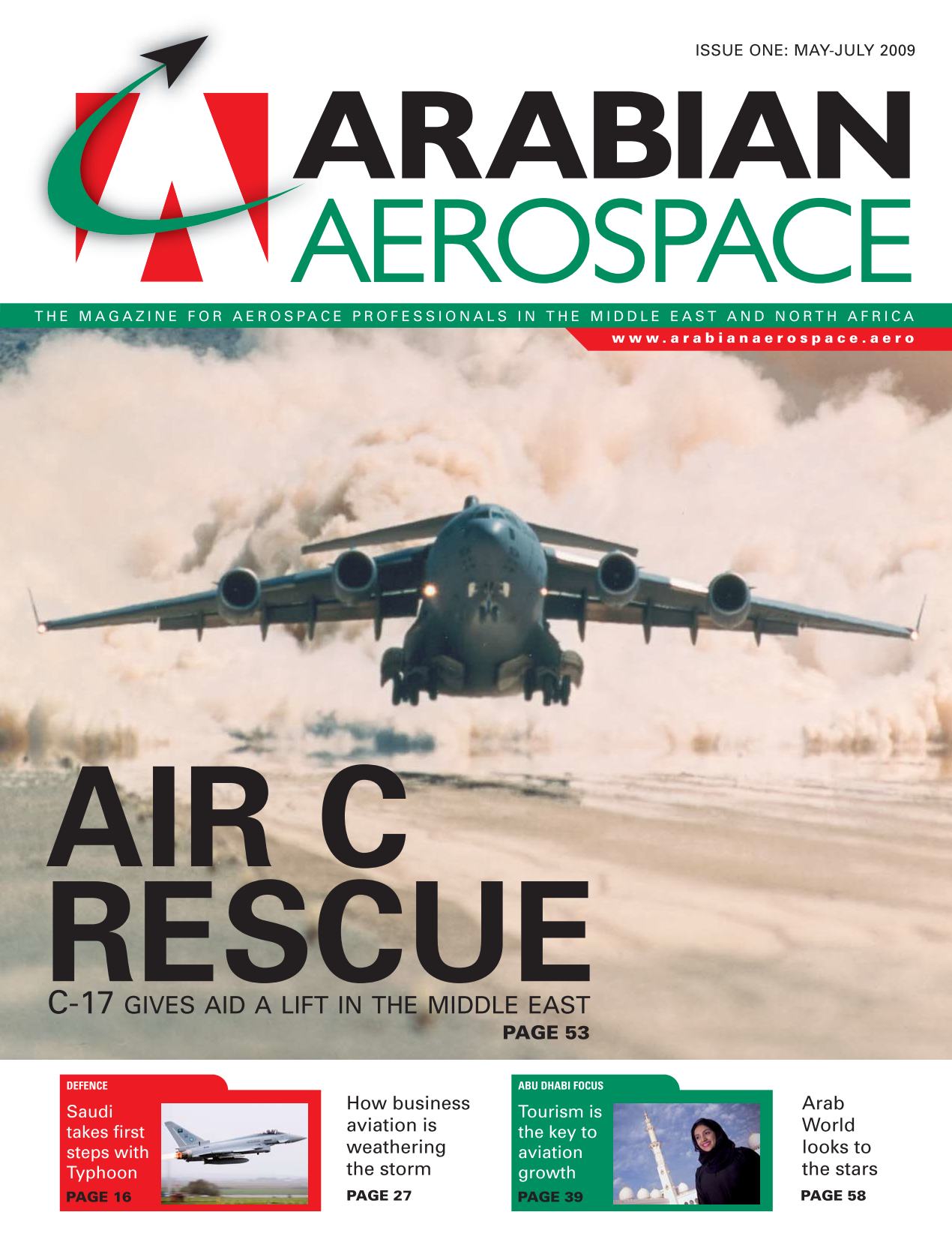 Arabian Aerospace: May-July 2009